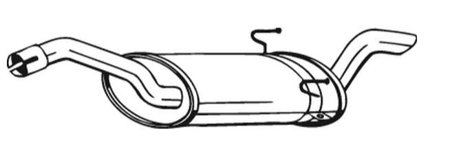Rear Muffler (12467)
