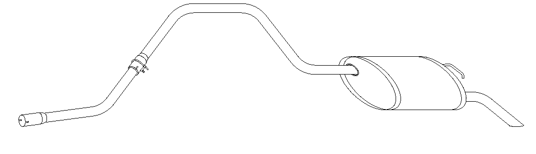 Rear Muffler (10274)