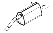 Rear Muffler (14563)