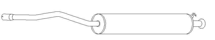 Centre Muffler (10025)
