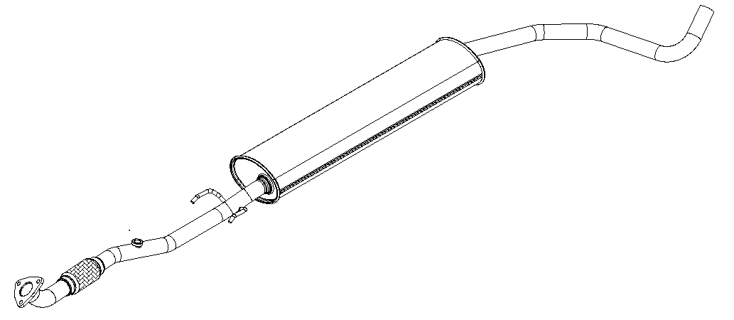 Centre Muffler (15325)