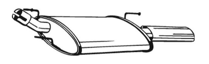 Rear Muffler (12521)