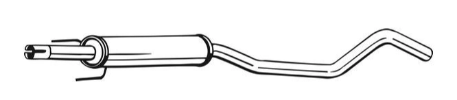 Centre Muffler (16137)