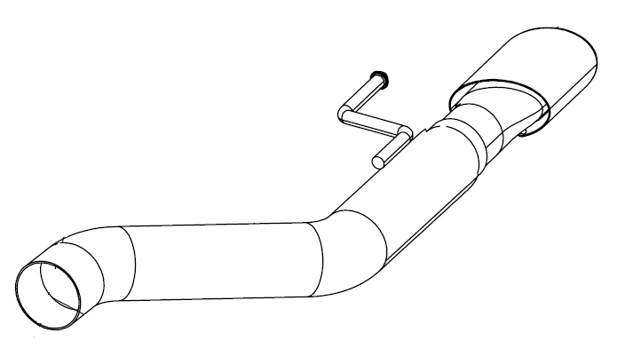 Exhaust Pipe (15771)