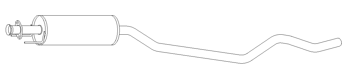 Centre Muffler (10576)