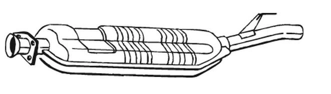 Centre Muffler (14922)