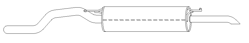 Rear Muffler (11346)
