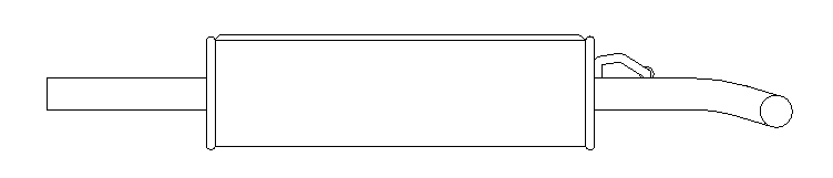 Centre Muffler (11355)