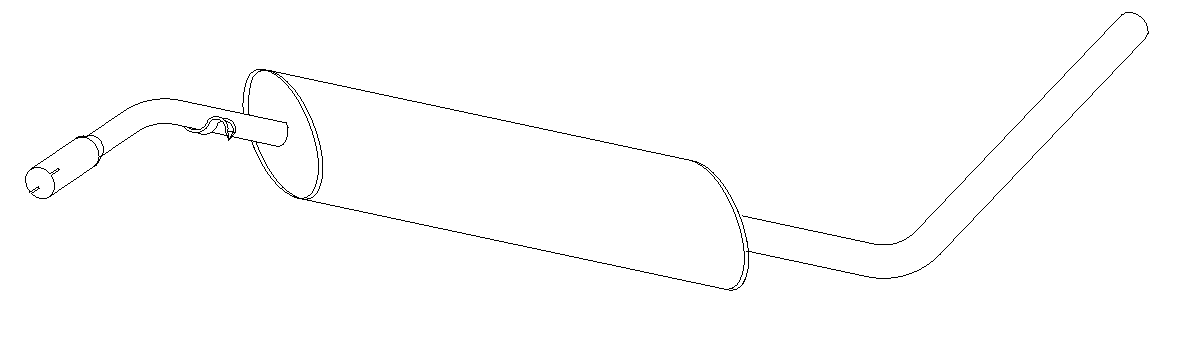 Centre Muffler (10985)