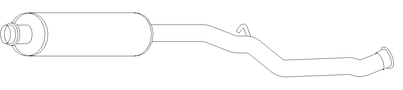 Centre Muffler (11088)