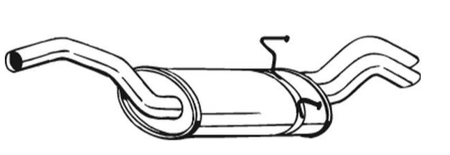 Rear Muffler (12469)