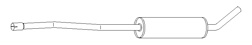 Centre Muffler (10429)