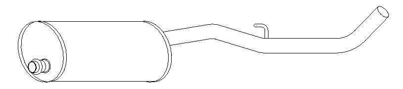 Centre Muffler (11081)