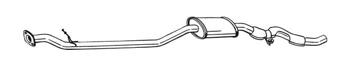 Front Muffler (14951)