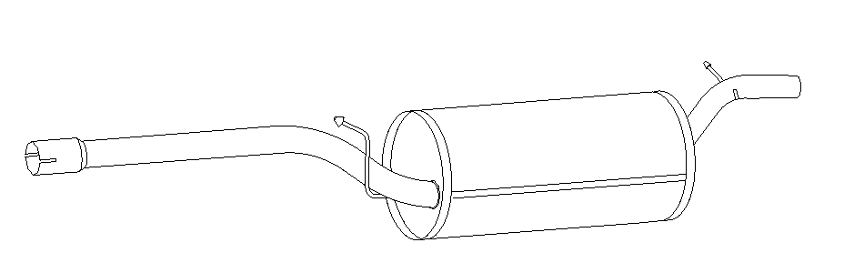 Centre Muffler (10237)