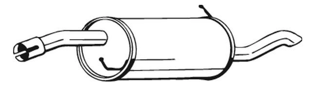 Rear Muffler (14137)