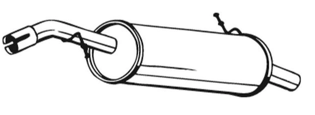 Rear Muffler (13894)