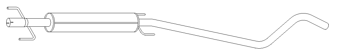 Centre Muffler (11211)