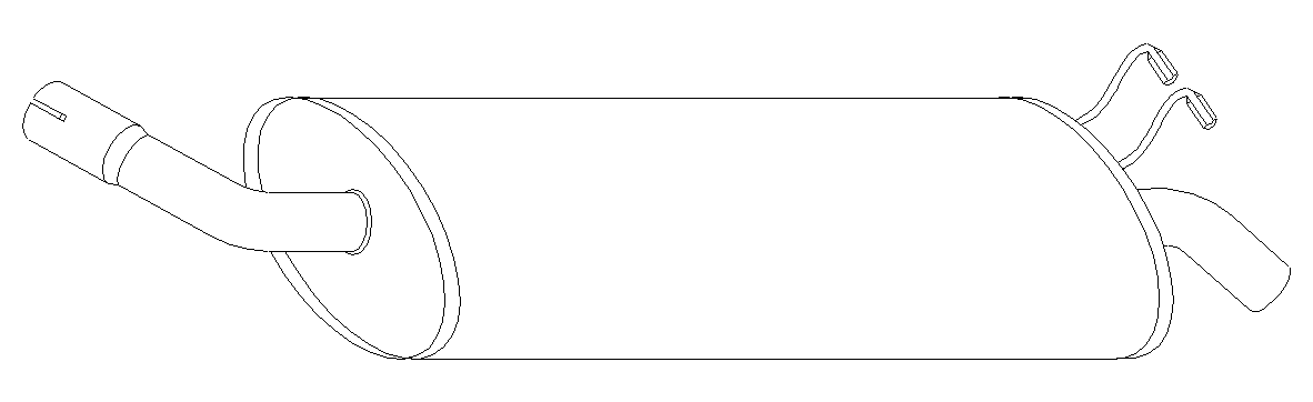 Rear Muffler (11506)