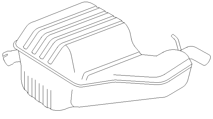 Rear Muffler (11160)