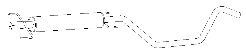 Centre Muffler (11210)