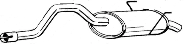 Rear Muffler (14321)