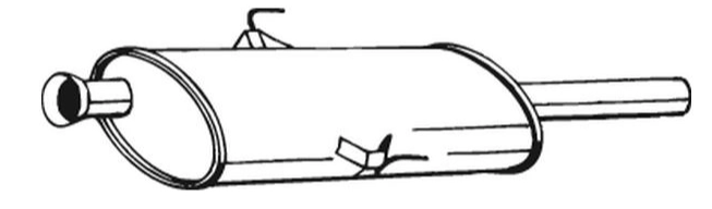 Centre Muffler (12850)