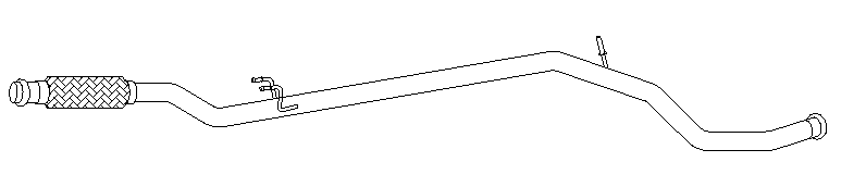 Exhaust Pipe (12123)