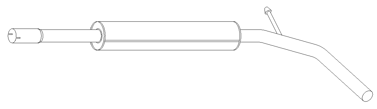 Centre Muffler (11295)