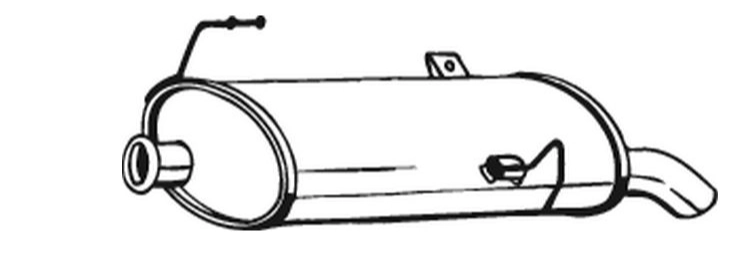 Rear Muffler (12451)