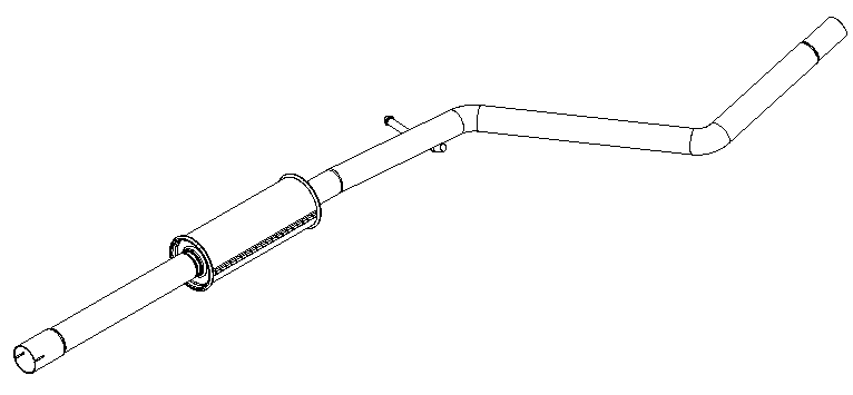 Centre Muffler (15990)