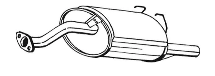 Rear Muffler (12473)