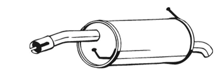 Rear Muffler (14147)