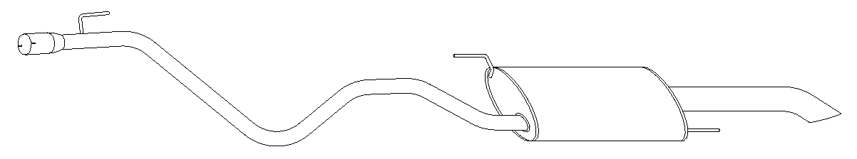 Rear Muffler (10942)