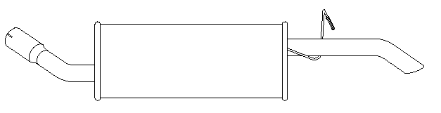 Rear Muffler (10230)