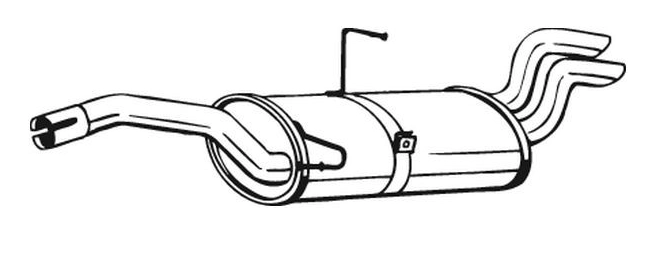 Rear Muffler (12841)