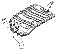 Rear Muffler (13803)