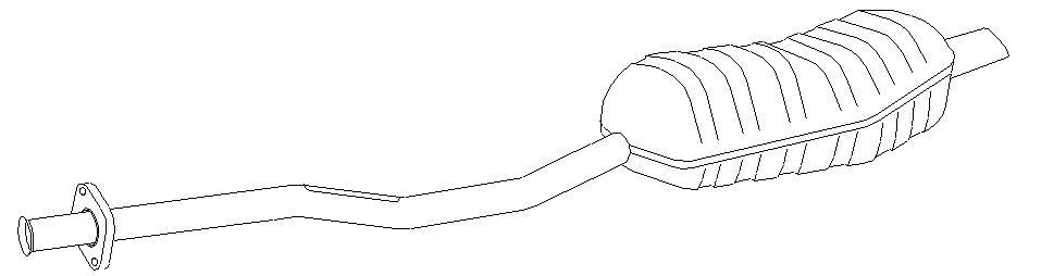 Rear Muffler (10063)