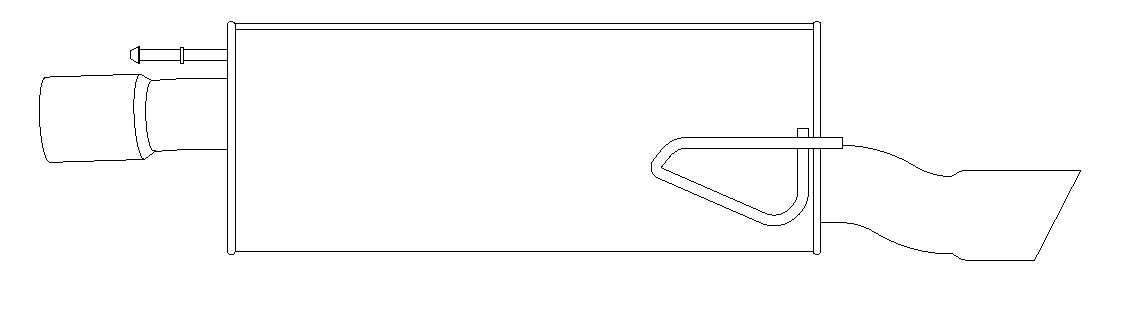 Rear Muffler (11315)