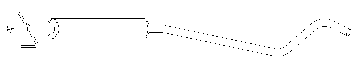 Centre Muffler (14499)