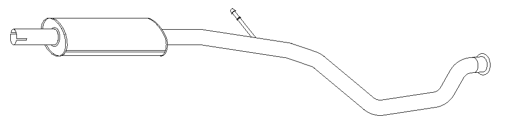 Centre Muffler (12332)