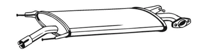 Centre Muffler (16145)