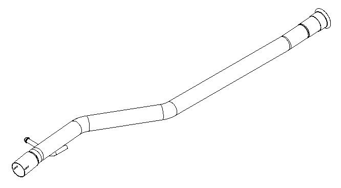 Exhaust Pipe (12301)