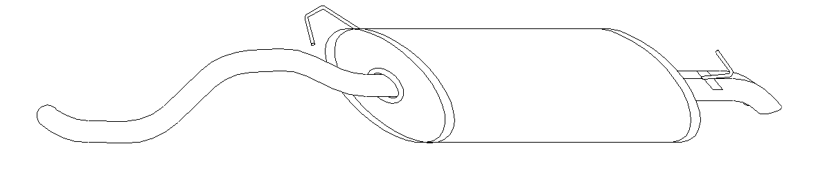 Rear Muffler (11347)