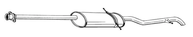 Rear Muffler (12341)