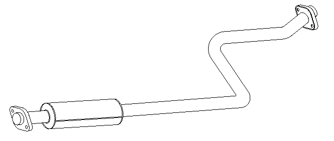 Centre Muffler (12525)