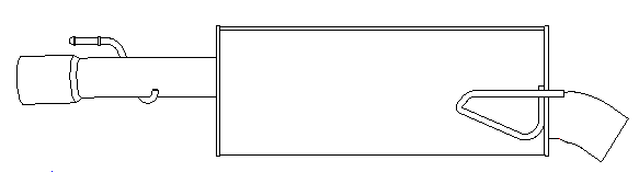 Rear Muffler (11313)