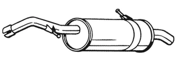 Rear Muffler (14155)
