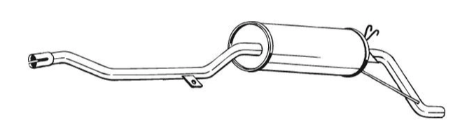 Rear Muffler (13462)