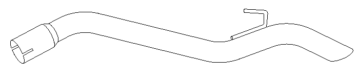 Exhaust Pipe (10244)